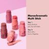 e.l.f. Monochromatic Multi Stick, Luxuriously Creamy & Blendable Color, For Eyes, Lips & Cheeks, Dazzling Peony, 0.17 oz (5 g) - Image 4